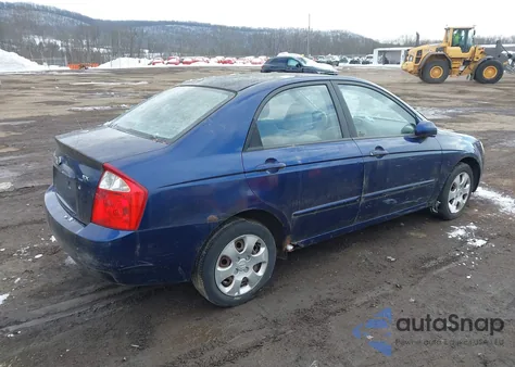 2006 Kia Spectra Ex/Lx/Sx from USA, damaged, VIN KNAFE122765271484